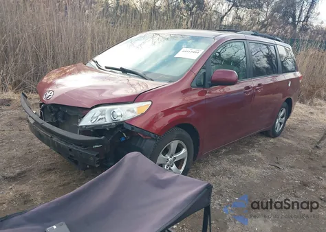 2012 Toyota Sienna Le V6 8 Passenger from USA, damaged, VIN 5TDKK3DC7CS274130